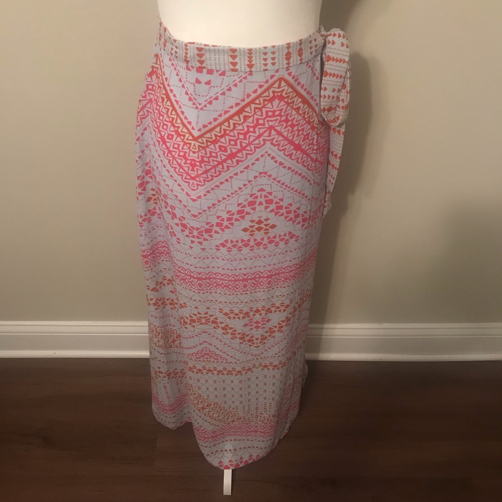 NEW w/ tags BCBG Wrap Maxi Skirt in XXS